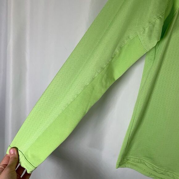 San Soleil Jacket Women's Small Lime Green 1/4 Zip Lightweight Pullover - Picture 4 of 9